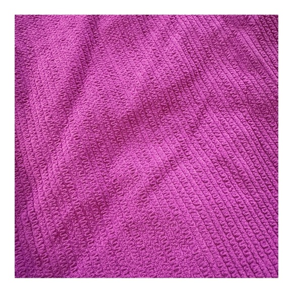 Sanctuary Strappy-Back High-Leg One-Piece Swimsuit in fuchsia NWT - Picture 3 of 6